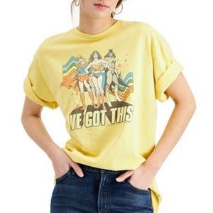 NWT JUNK FOOD Wonder Women graphic tee M